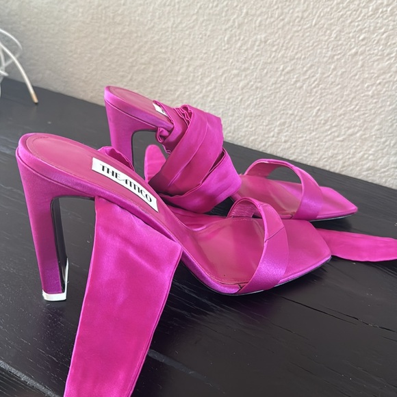 Áttico wrap around ankle sandal - Picture 7 of 9